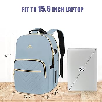 Amazon.com: MATEIN 15.6 Laptop Backpack, Quilted Cute Slim